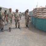 A South African National Defence Force (SANDF) Delegation Visits Deployed Troops in the Democratic Republic Of Congo on January 17.