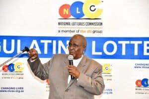 National Lotteries Commission Board Chairperson Professor Barney Pityana