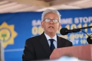 Acting Police Minister Prof Firoz Cachalia