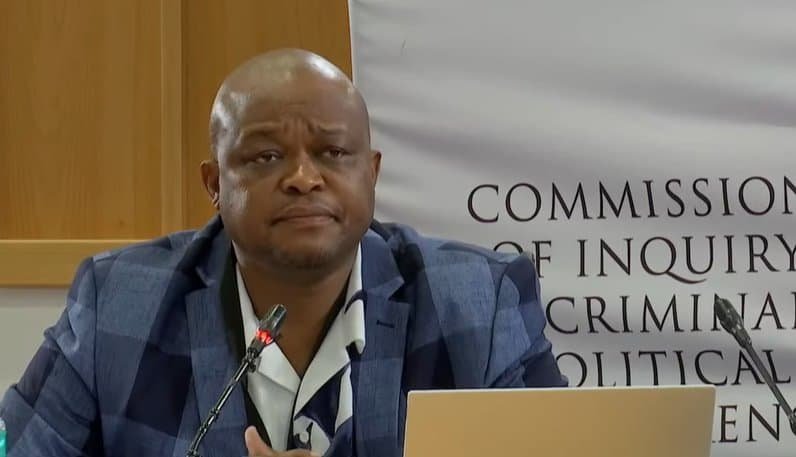 Brown Mogotsi testifies at the Madlanga Comission