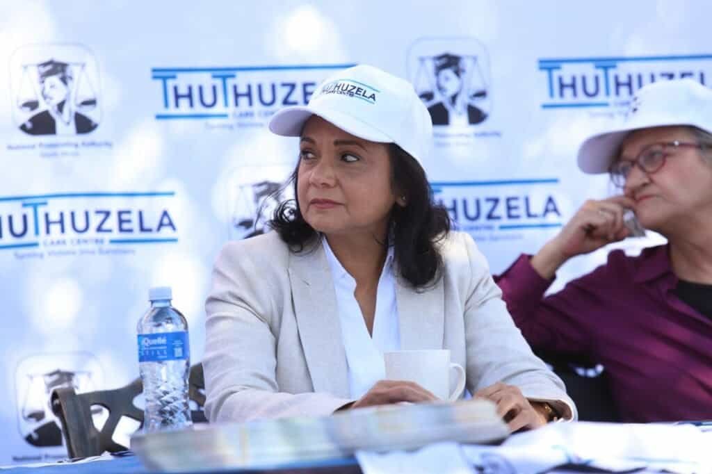 NPA Director Shamila Batohi at Thuthuzela Care Centre (TCC)