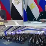 Presidents of Russia and Egypt