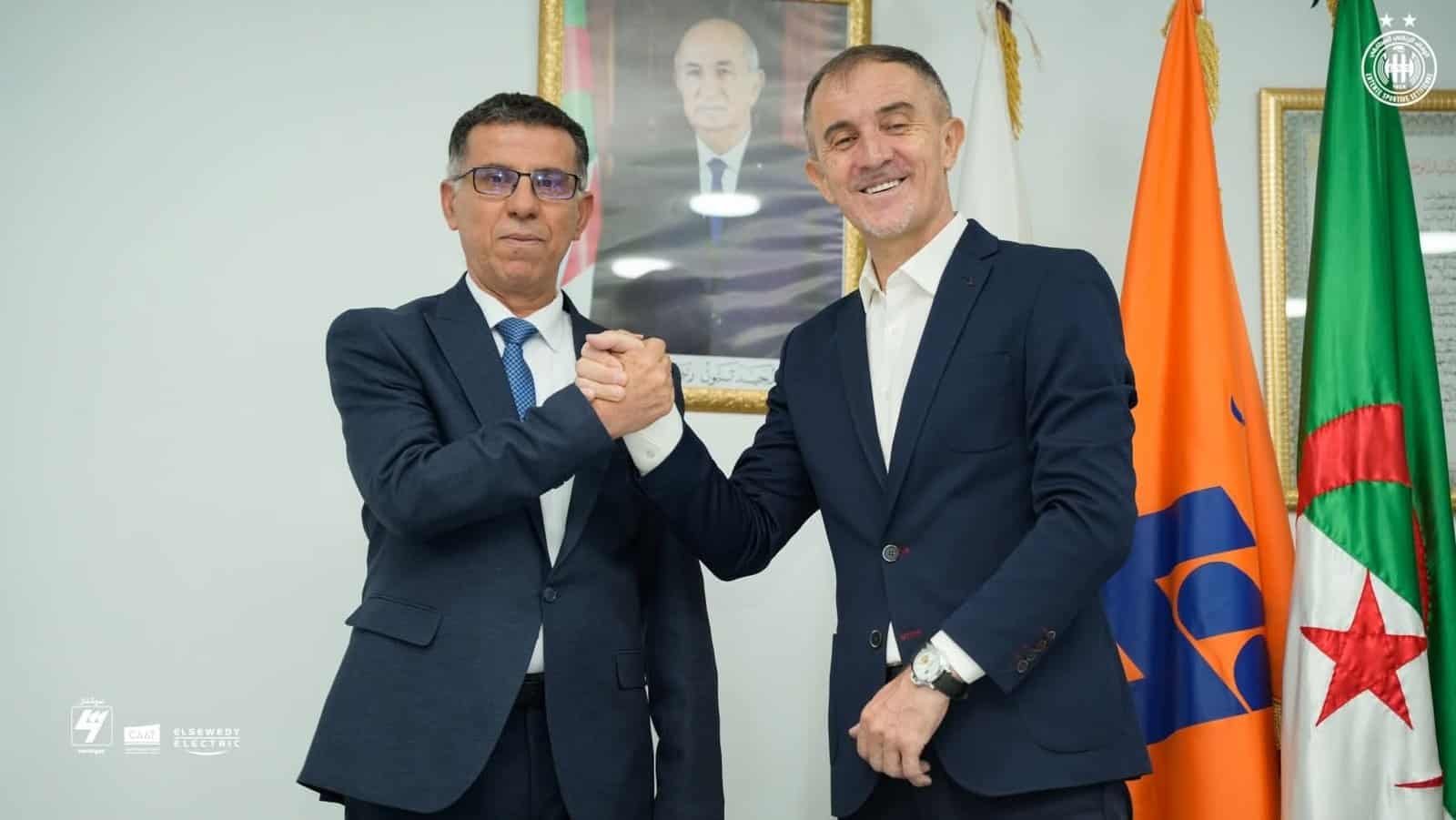 NEW COACH: Milutin "Micho" Sredojević appointed as the new head coach of Algerian club ES Sétif. Photo: ES Sétif