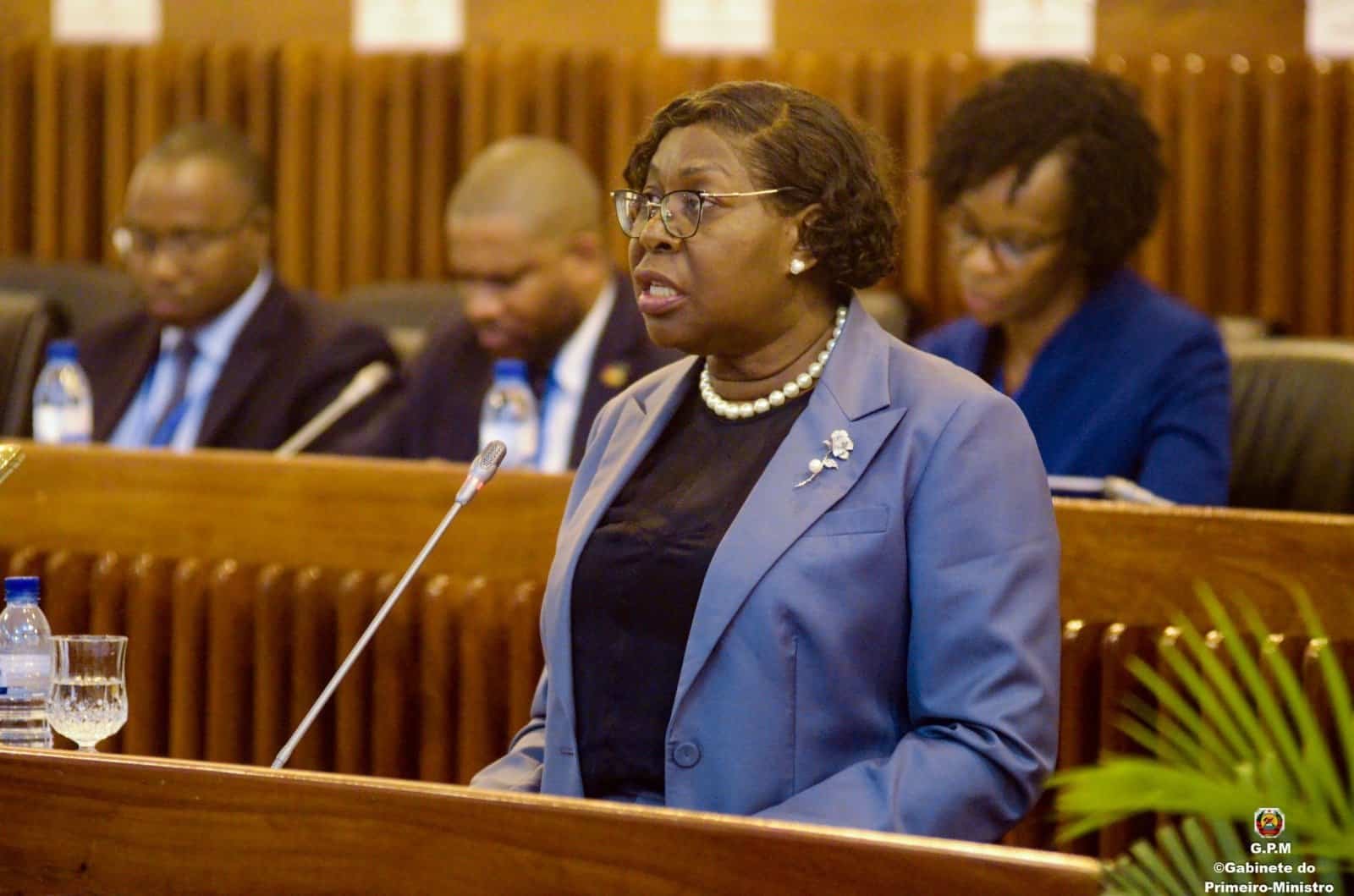 Prime Minister Benvinda Levi