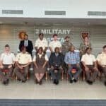 Deputy Minister of Defence and Military Veterans Bantu Holomisa at the outh African Military Health Service (SAMHS) Hospital