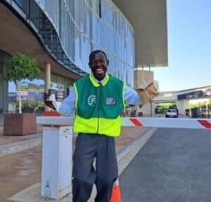 Multichoice Security Guard. David Sejobe