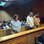 Dikeledi Tears Mphala, Goitsione Machidi and McClaren Mushwana face charges of premeditated murder and robbery with aggravating circumstances following the death of Isaac David Satlat in Pretoria West last week. Photo: NPA