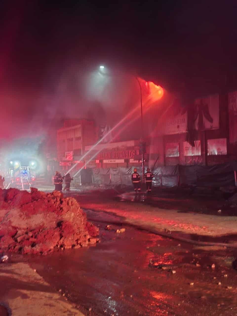 License Hall Loft Fire at Bree Street