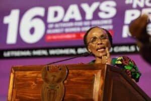 Department of Women, Youth and Persons with Disabilities Minister Sindisiwe Chikunga