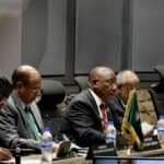 President Cyril Ramaphosa at the C5 Meeting at the level of Heads of State in Addis Ababa, Ethiopia.