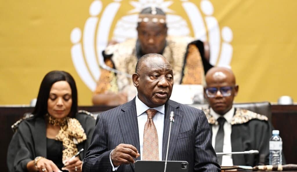 President Cyril Ramaphosa opening address of the National House of Traditional and Khoi-San Leaders