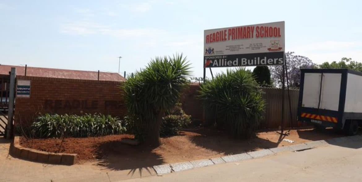 Reagile Primary School in Winnie Mandela, Tembisa, Gauteng