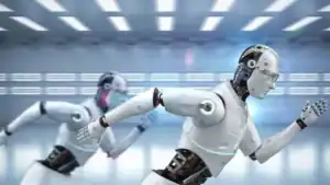 Chinese Usain Bolt Robot