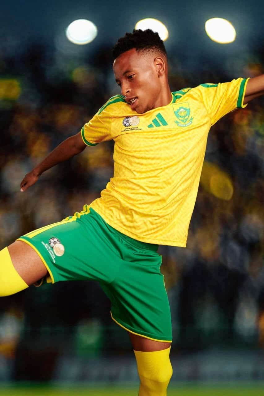 Adidas New Bafana Bafana and Banyana Banyana Home Kit