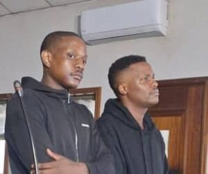 Bellarmine Chatunga Mugabe and Tobias Tamirepi Matonhodze