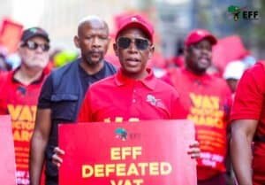Economic Freedom Fighters VAT Victory March