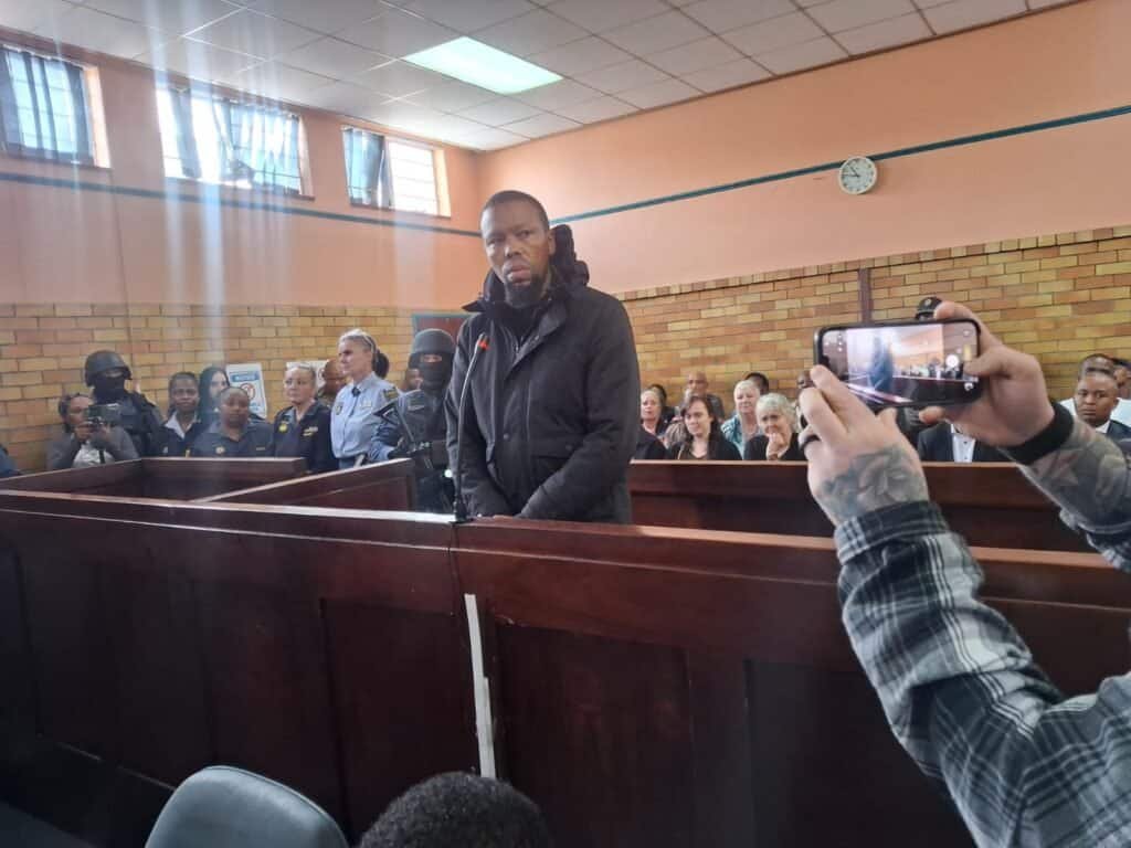 Ex-Task Force Officer Matipandile Sotheni Appears in Court Over Witness D Marius van der Merwe Killing