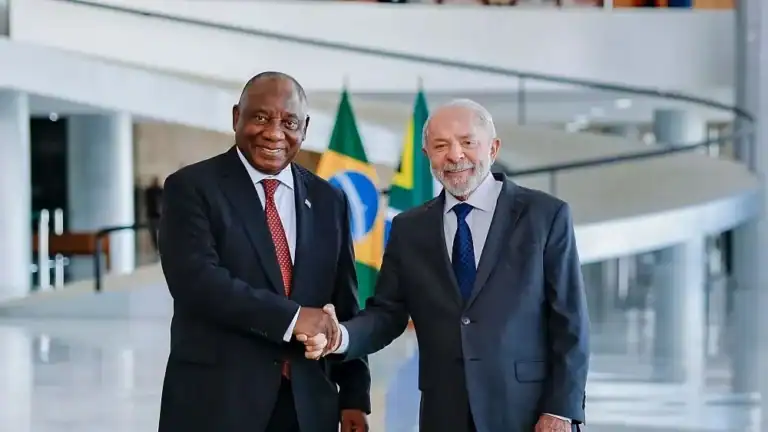 South African President Cyril Ramaphosa Pays State Visit to Brazil