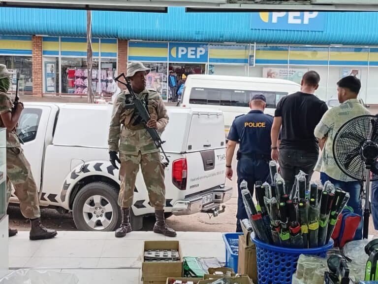 Gauteng Crime War Military Patrols SANDF SAPS