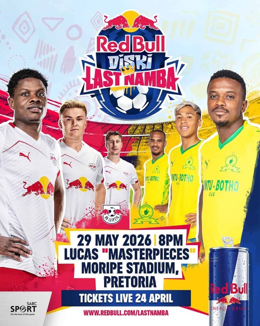 RB Leipzig Mamelodi Sundowns “RE KAOFELA” tour.