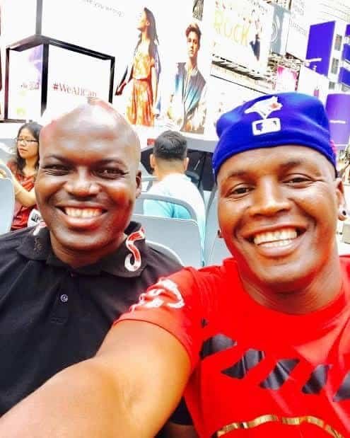 Howard Mashaba and Benny Mayengani