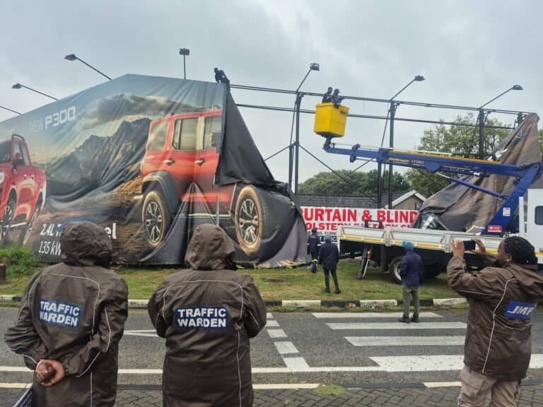 Joburg Cracks Down on Illegal Billboards