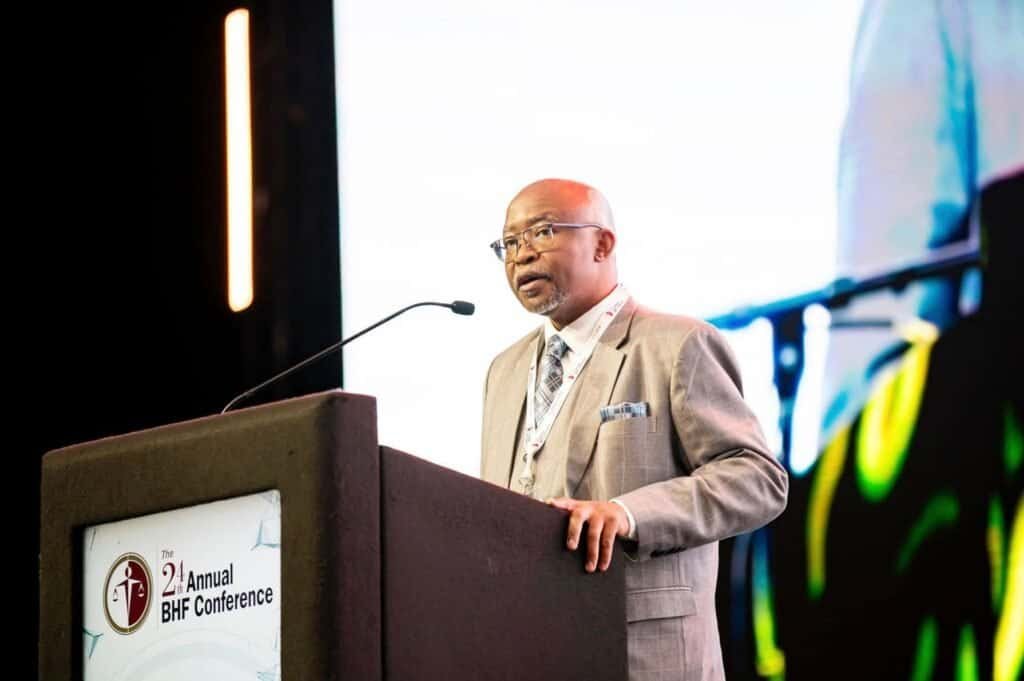 Board of Healthcare Funders (BHF) MD Dr Katlego Mothudi