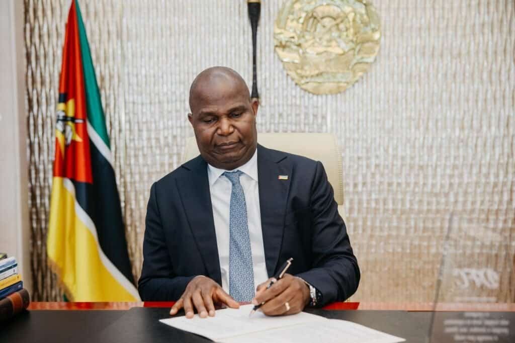 Mozambique President Daniel Francisco Chapo