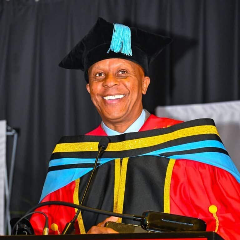 Tshwane University Confers Honorary Doctorate on Kaizer Chiefs Legend