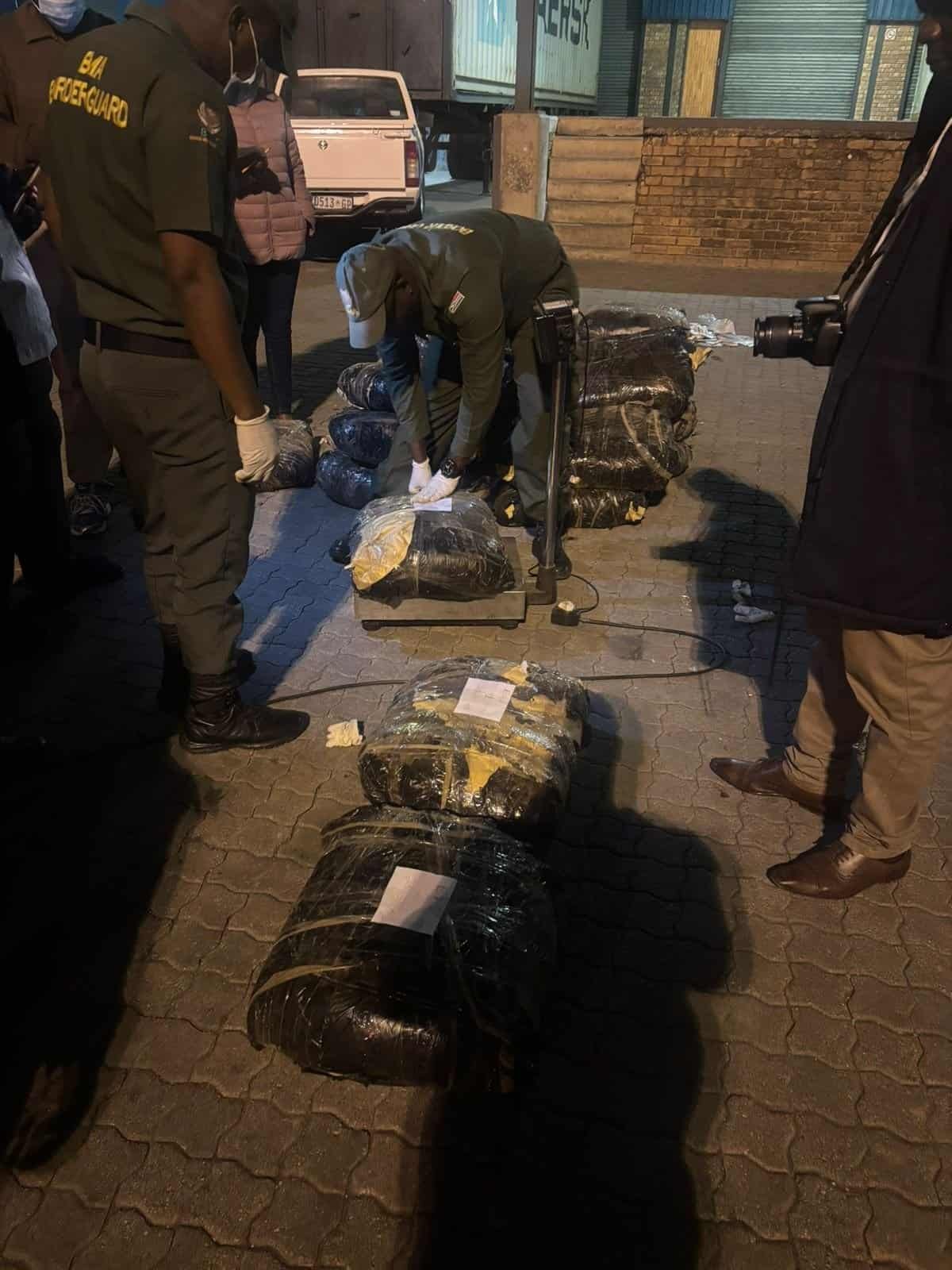 Drug Bust at Beitbridge Border.