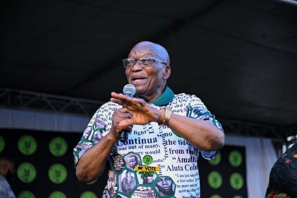 MK Party President Jacob Zuma