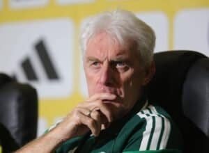 Bafana Bafana head coach Hugo Broos