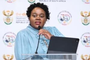 Justice Minister Mmamoloko Kubayi