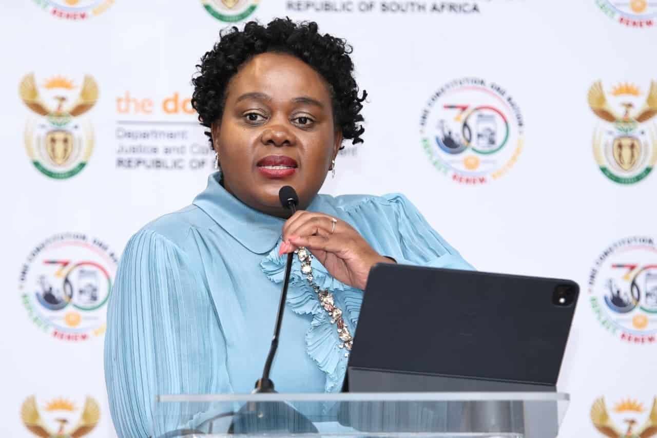 Justice Minister Mmamoloko Kubayi