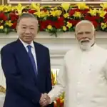 India and Vietnam Set US$25 Billion Trade Target by 2030. Prime Minister Narendra Modi following talks in New Delhi with Vietnam’s President To Lam.