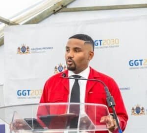 Economic Freedom Fighters (EFF) Gauteng Provincial Chairperson Nkululeko Dunga