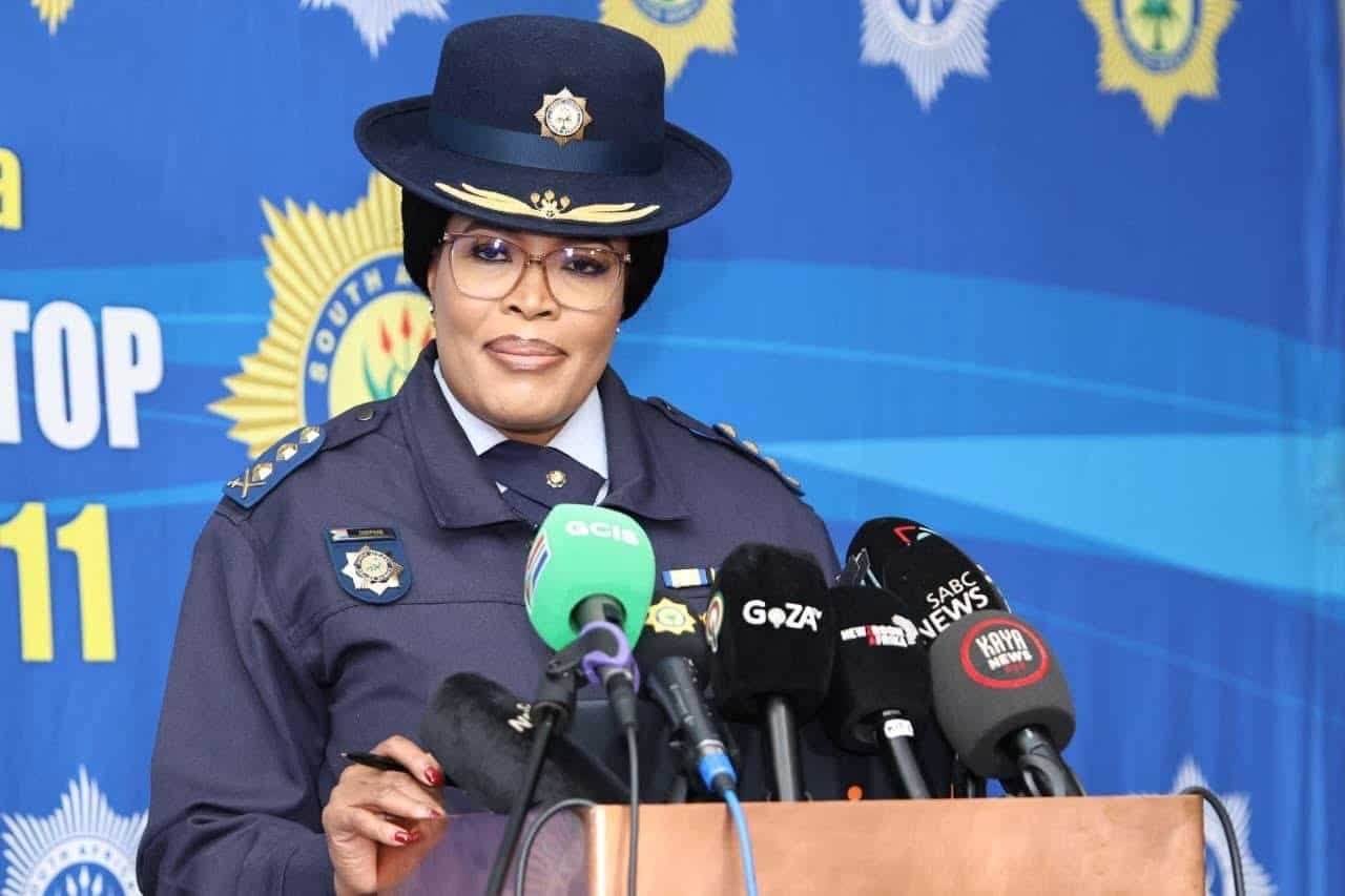 Acting National Commissioner Lieutenant General Puleng Dimpane