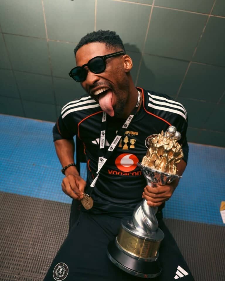 Orlando Pirates goalkeeper Sipho Chaine