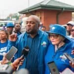 DA Leader Solly Msimanga with Hellen Zille
