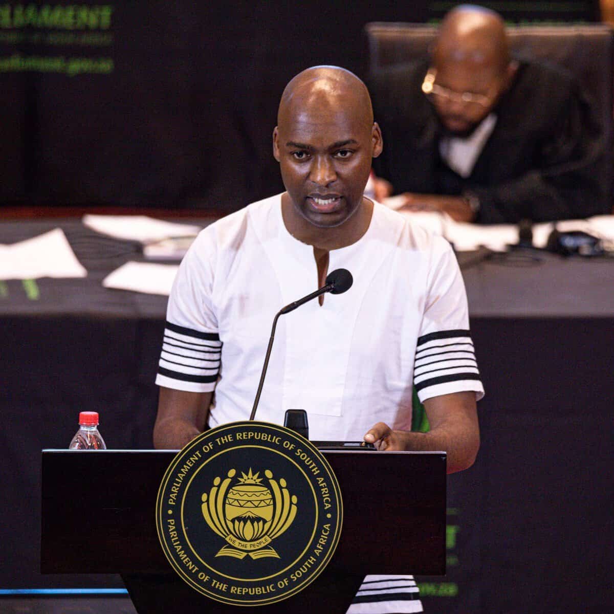 African Transformation Movement (ATM) Parliamentary Leader Vuyo Zungula