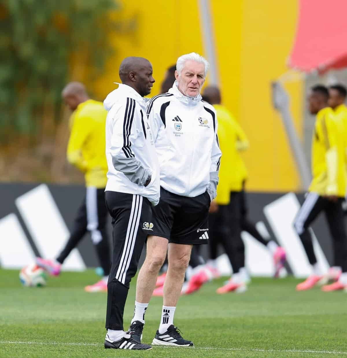 Bafana Bafana coach Hugo Broos