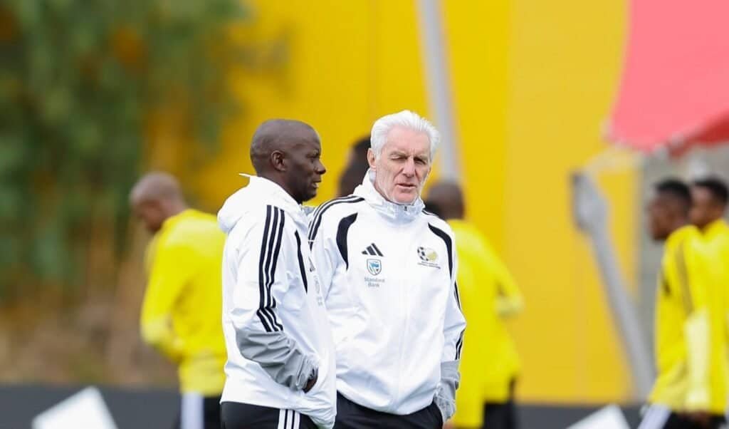 Bafana Bafana coach Hugo Broos