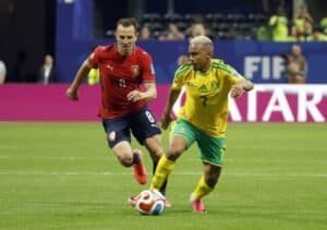 Bafana Bafana v Czech Republic