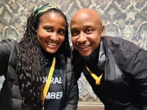Duduzile Zuma-Sambudla with Nhlamulo Ndhlela