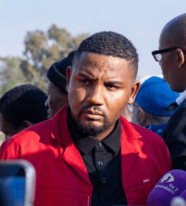 EFF Gauteng Provincial Chairperson Nkululeko Dunga