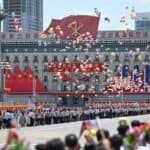 People welcome General Secretary of the Communist Party of China Central Committee and Chinese President Xi Jinping in Pyongyang, the Democratic People's Republic of Korea (DPRK), on June 8, 2026. Xi arrived in Pyongyang on Monday for a state visit to the DPRK.
