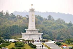 Friendship Tower in Pyongyang