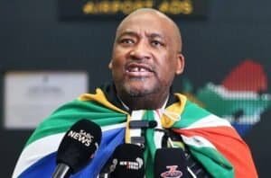 South Africa's Sports, Arts and Culture Minister Gayton McKenzie
