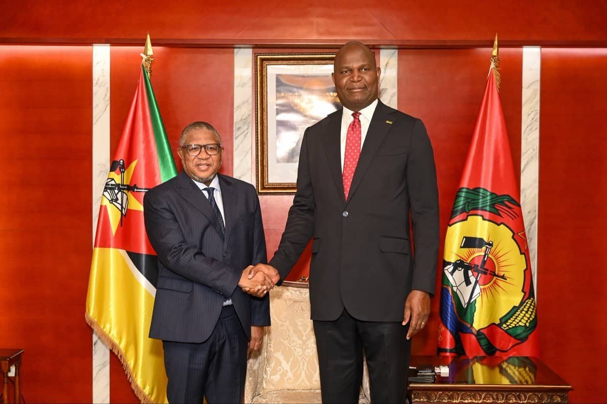 ANC Secretary-General Fikile Mbalula meets FRELIMO leader and President of Mozambique, Daniel Chapo