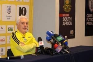 Bafana Bafana Coach Hugo Broos